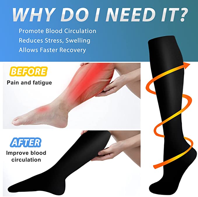 1 Pair Compression Socks