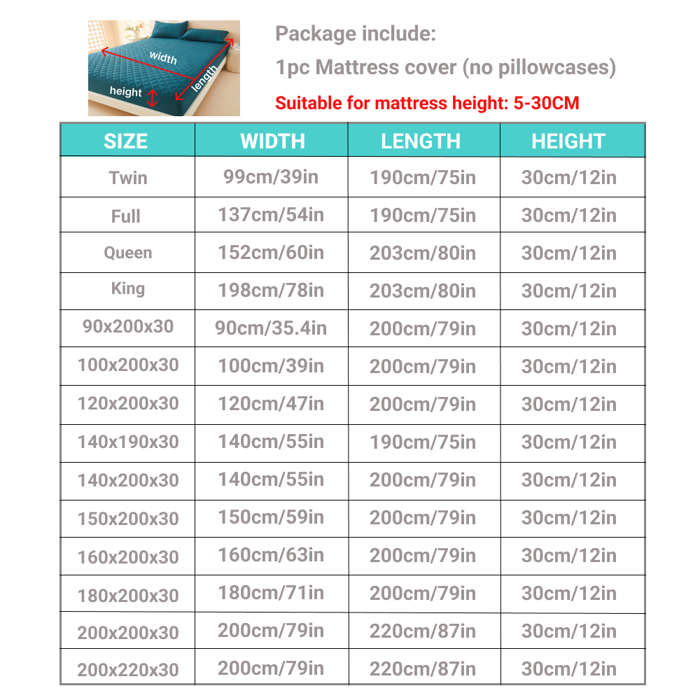 Waterproof Mattress Cover