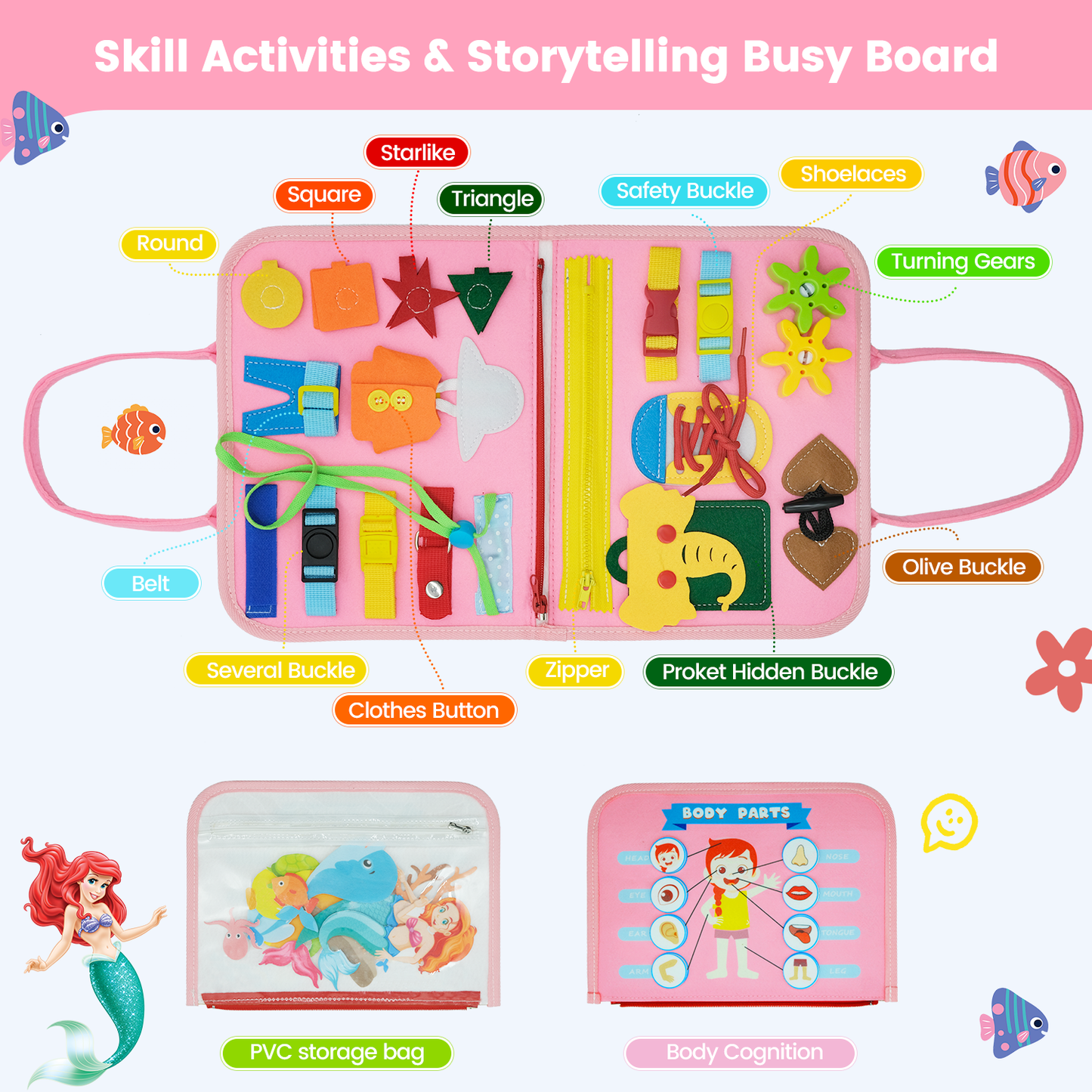 Toddler Busy Board