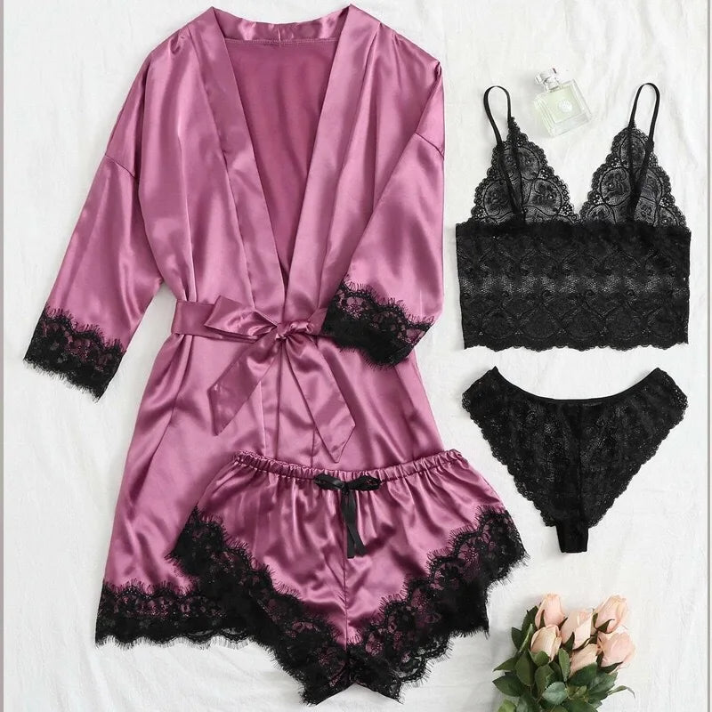 Women's Silk Pajama