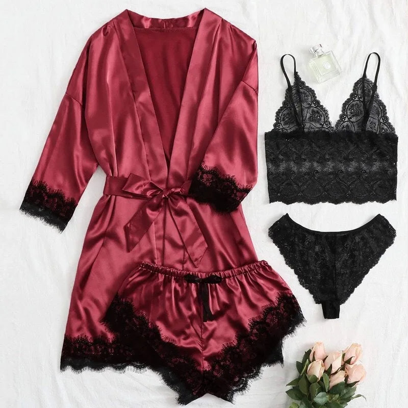 Women's Silk Pajama