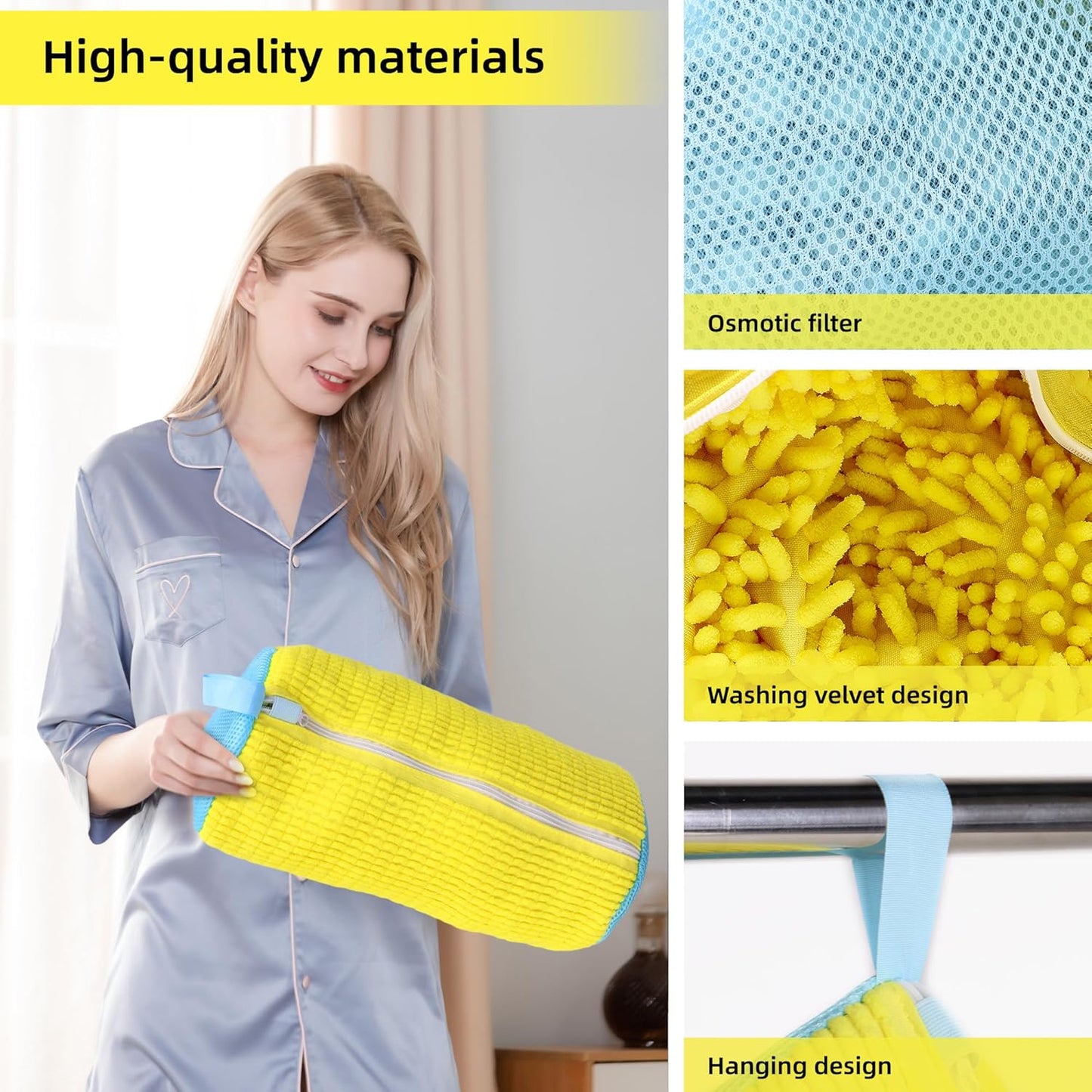 Shoe Washing Machine Bag