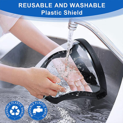 ClearGuard™ – Full Face Protection Mask ✅