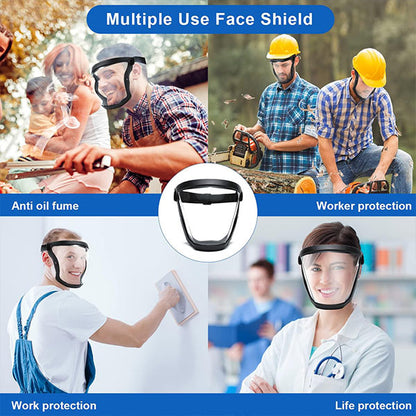 ClearGuard™ – Full Face Protection Mask ✅