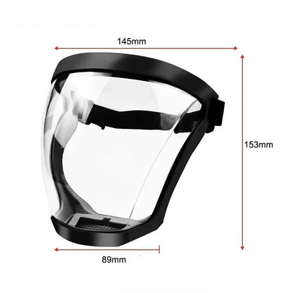 ClearGuard™ – Full Face Protection Mask ✅