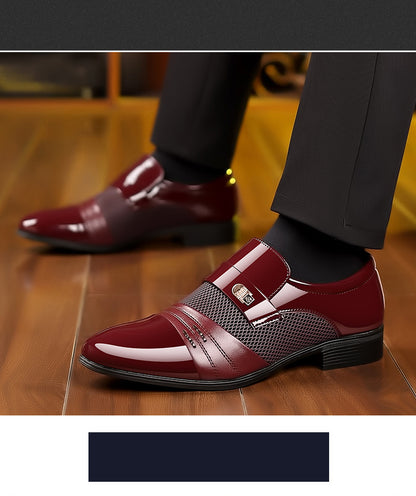 Men’s Luxury Lacquer Oxford Shoes