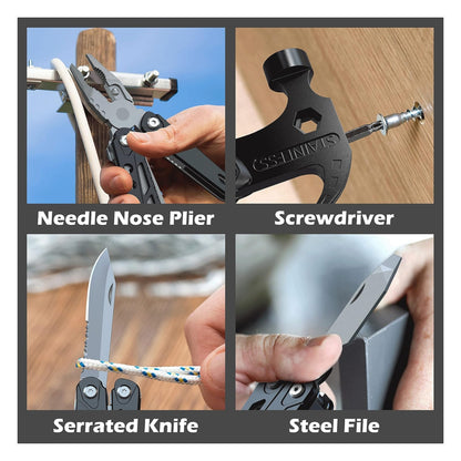 14-in-1 Stainless Steel Multitool Hammer