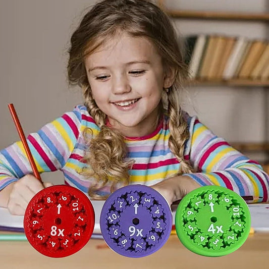 9 Pieces Math Fidget Spinner