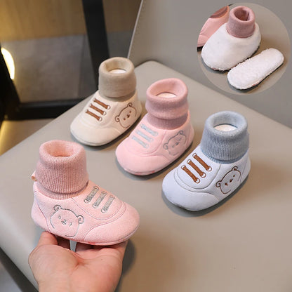 Cute Bear Baby Shoes