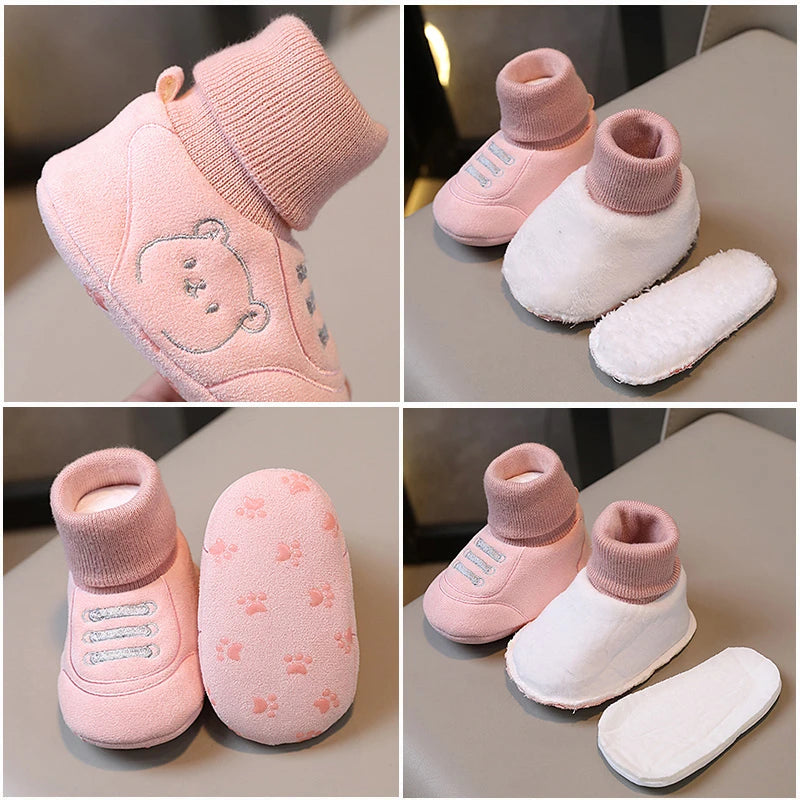Cute Bear Baby Shoes