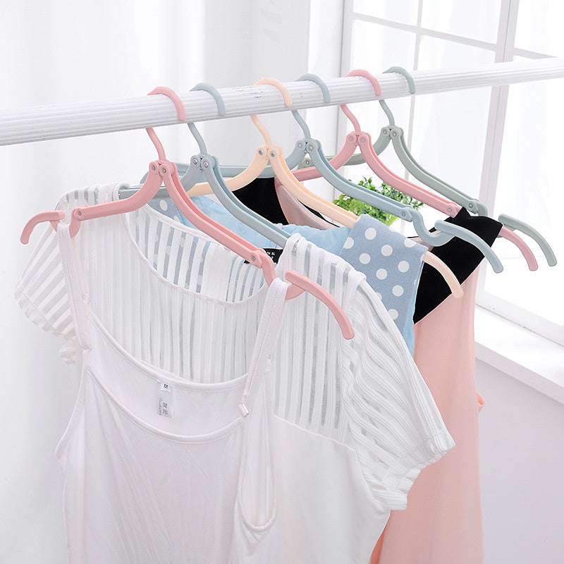 5pcs Foldable Portable Clothes Hanger