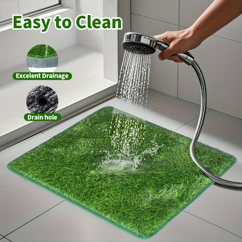 Washable Artificial Grass Dog Potty Trainer (18x28inches)