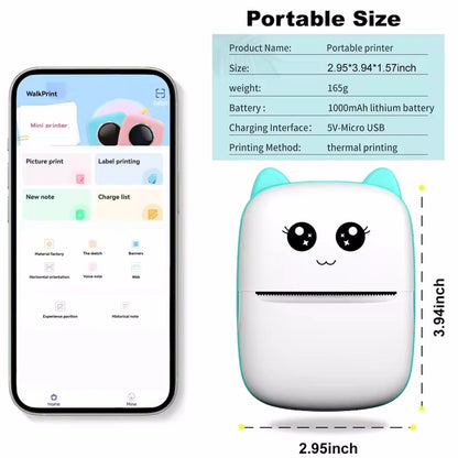 Portable Mini Printer
