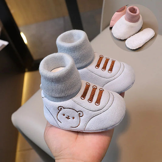 Cute Bear Baby Shoes