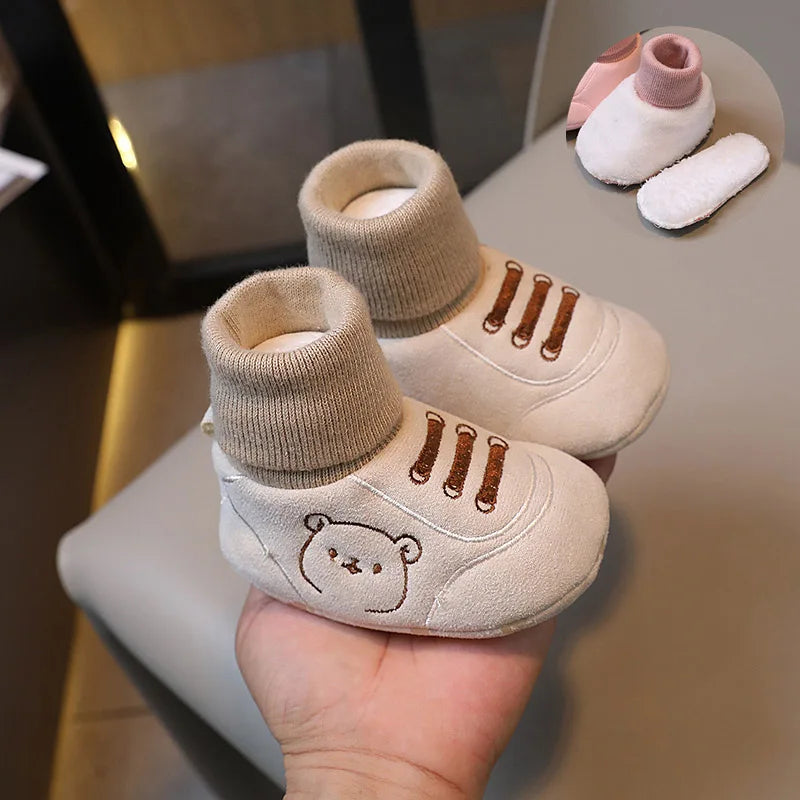 Cute Bear Baby Shoes
