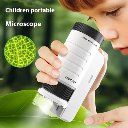 60-200X Kids Microscope