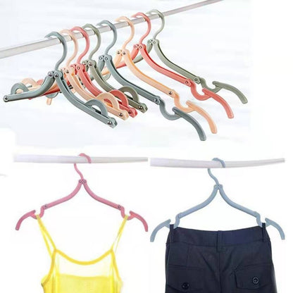 5pcs Foldable Portable Clothes Hanger