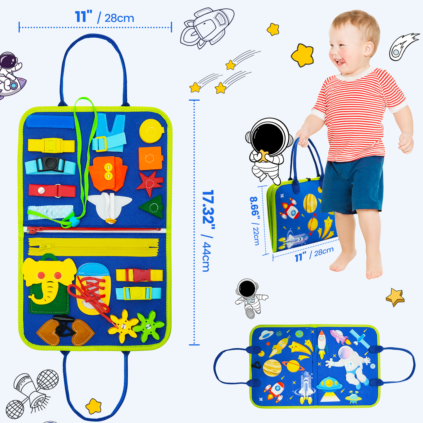 Toddler Busy Board
