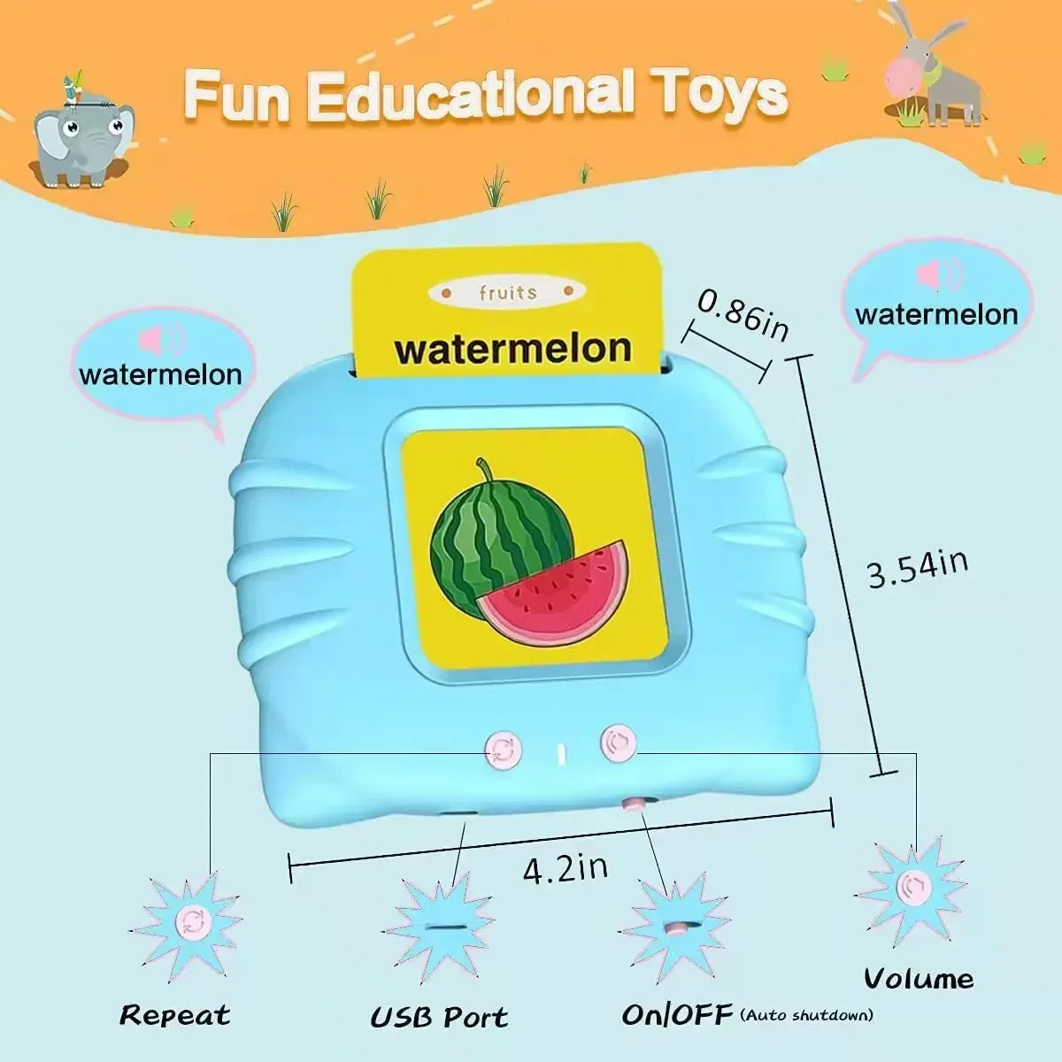 English Audio Learning Cards