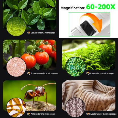 60-200X Kids Microscope