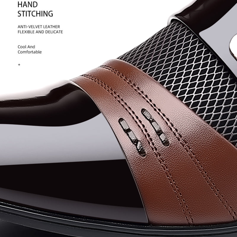 Men’s Luxury Lacquer Oxford Shoes