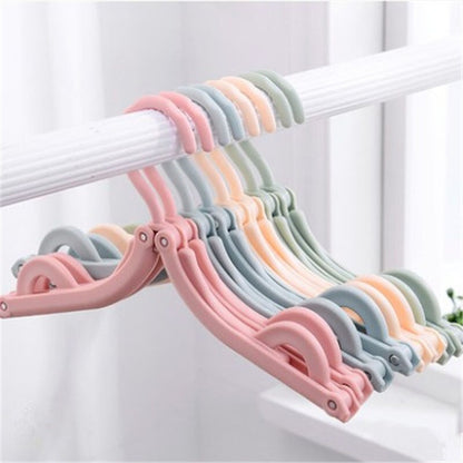 5pcs Foldable Portable Clothes Hanger