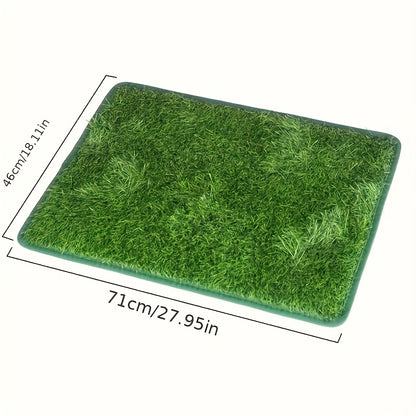 Washable Artificial Grass Dog Potty Trainer (18x28inches)