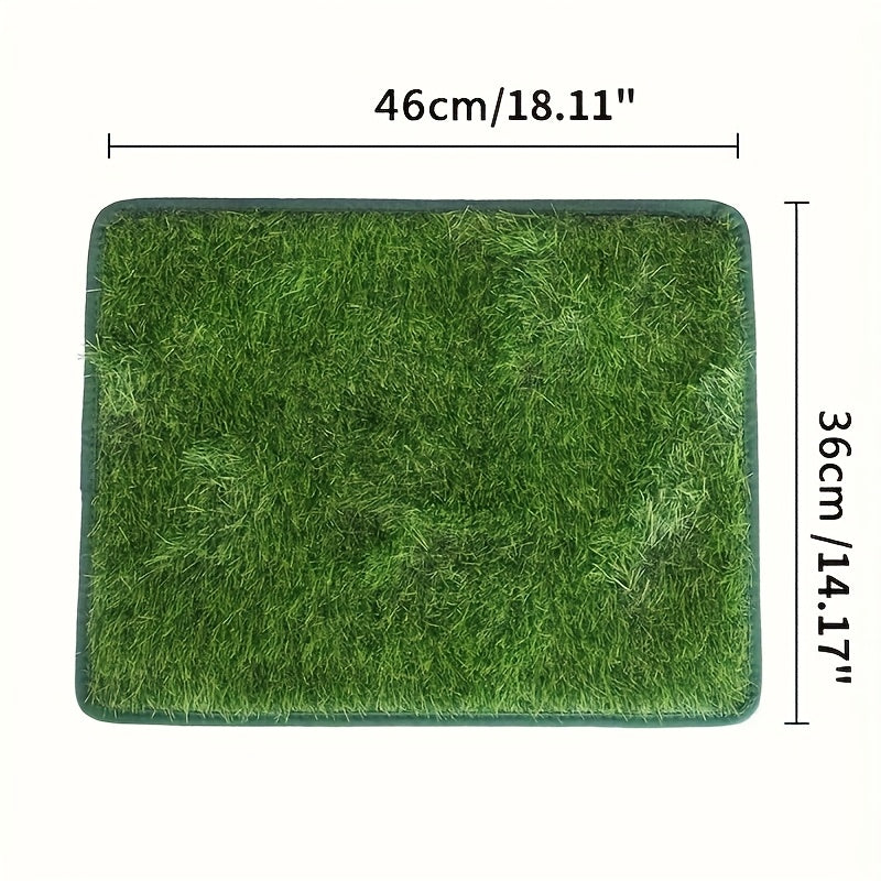 Washable Artificial Grass Dog Potty Trainer (18x28inches)