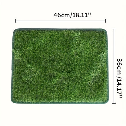 Washable Artificial Grass Dog Potty Trainer (18x28inches)