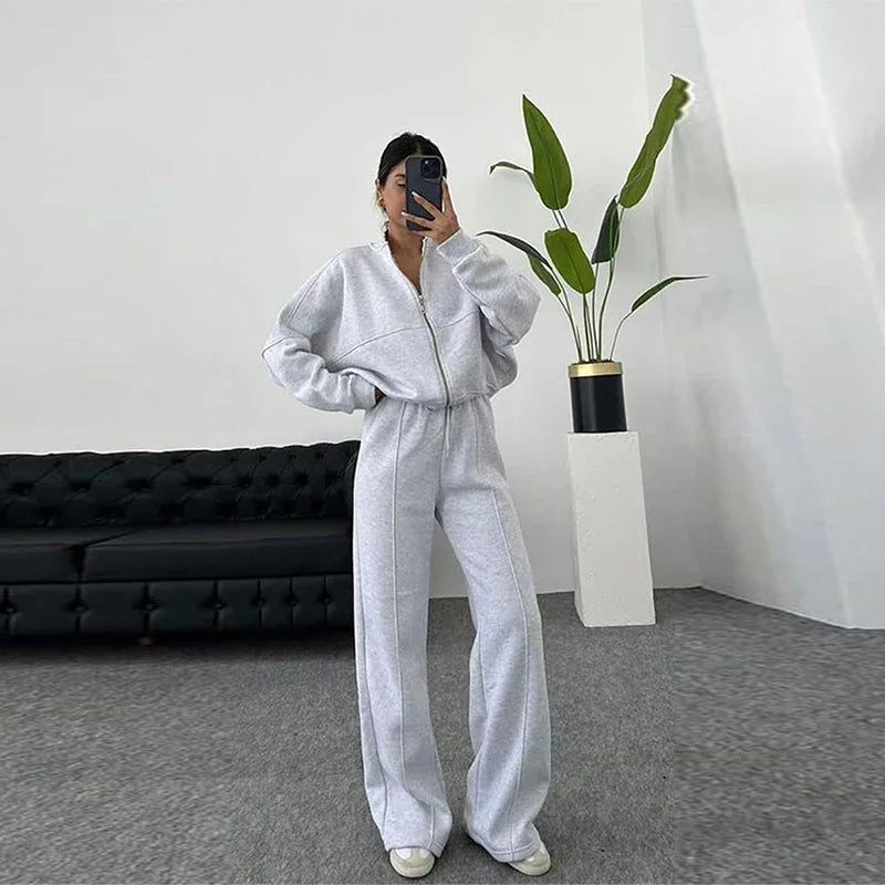 Two-Piece Oversized Lounge Set