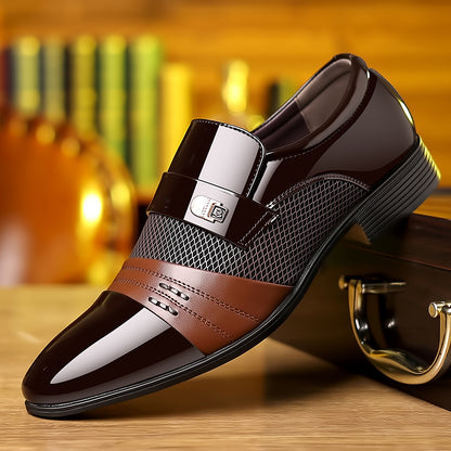 Men’s Luxury Lacquer Oxford Shoes