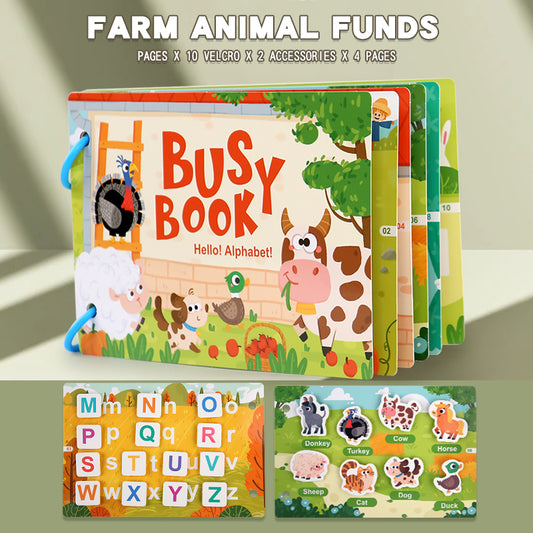 Kids Busy Book