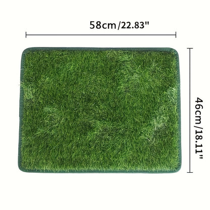 Washable Artificial Grass Dog Potty Trainer (18x28inches)