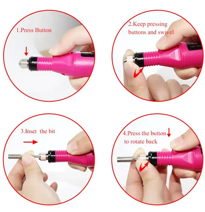 GlowNail™ – Complete Gel Nail Polish Kit with UV/LED Lamp