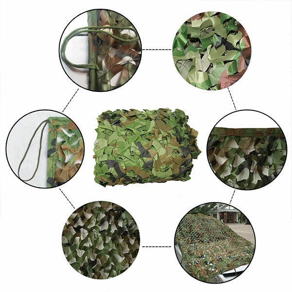 Camouflage Net - Available in All Sizes & Colours